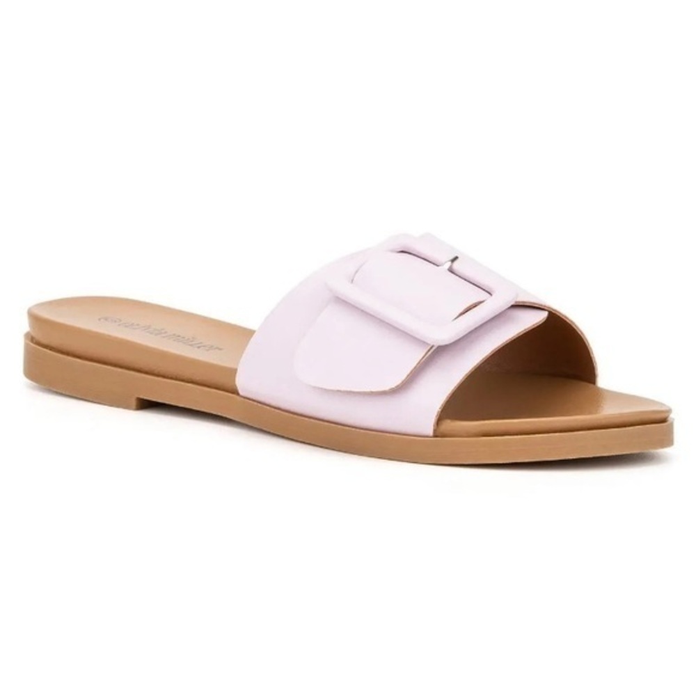 Olivia Miller Carmen Slide Sandals NWB